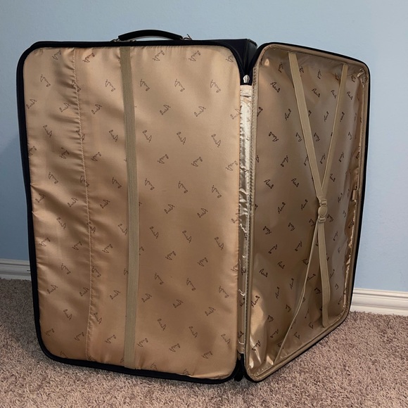 AOTIANPAI LARGE NAVY BLUE SUITCASE - Picture 5 of 11